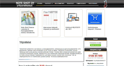 Desktop Screenshot of noteshot.com